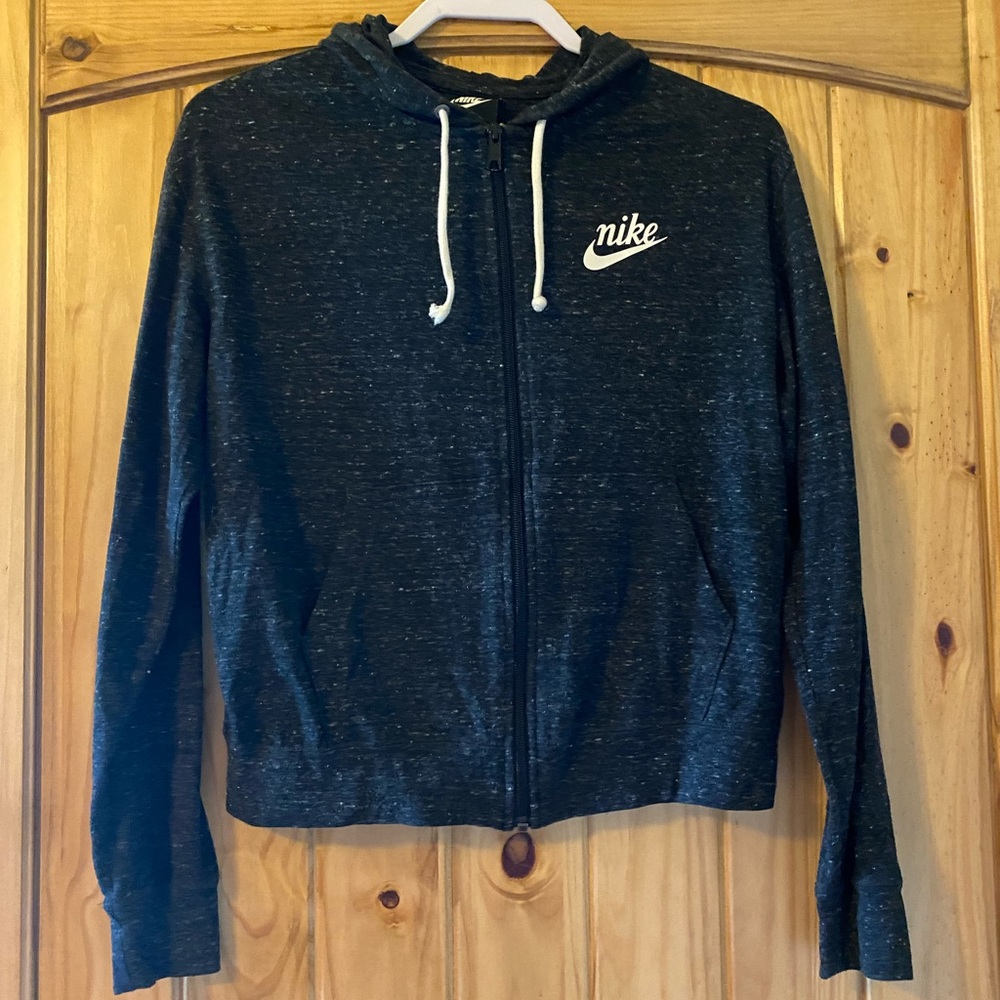 Black Nike zip-up, size S, worn twice